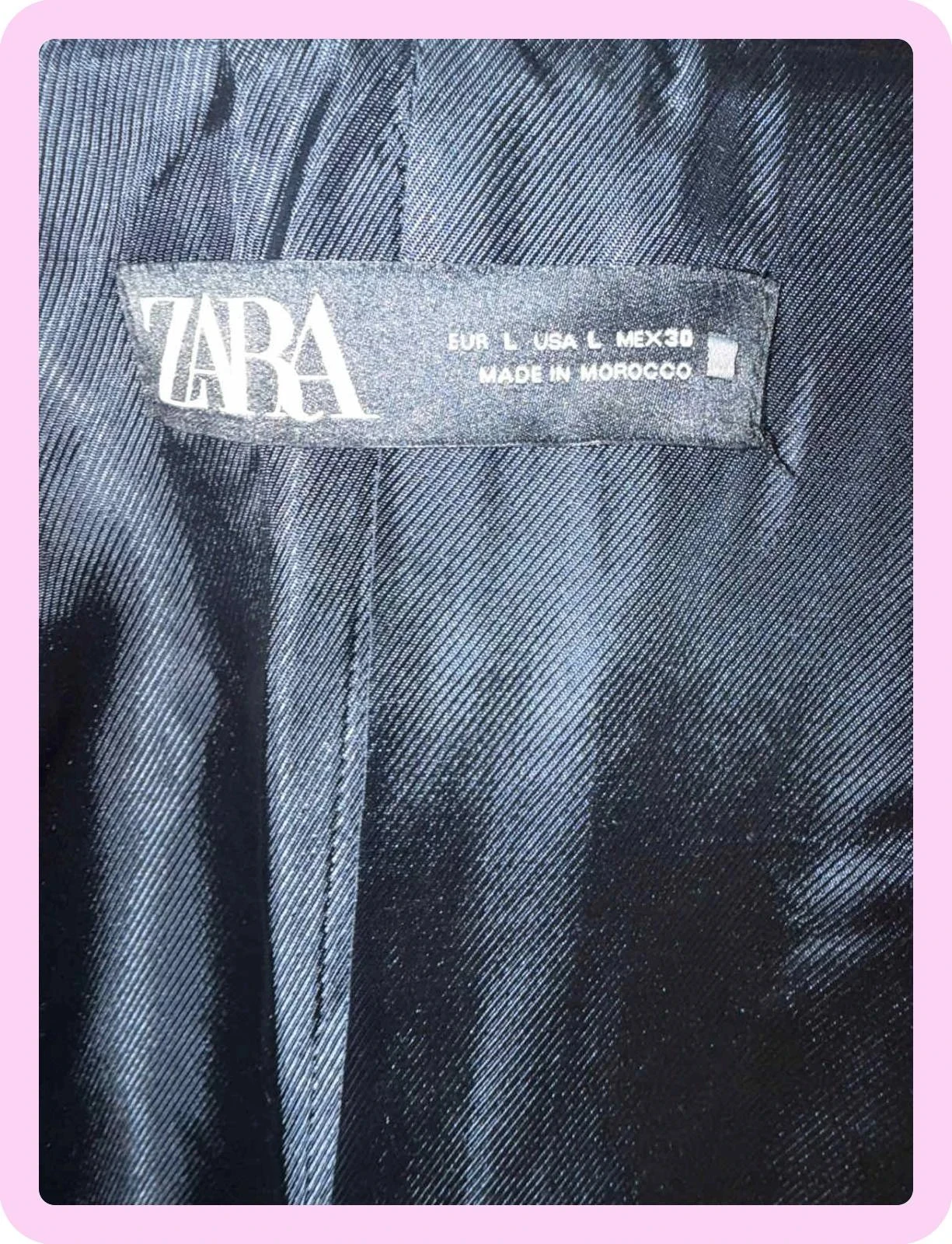 jas Zara Zeer goede staat. Maat L. – photo 11
